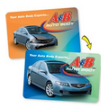 Custom Flip Image Wallet Card w/ Business Card on Back
